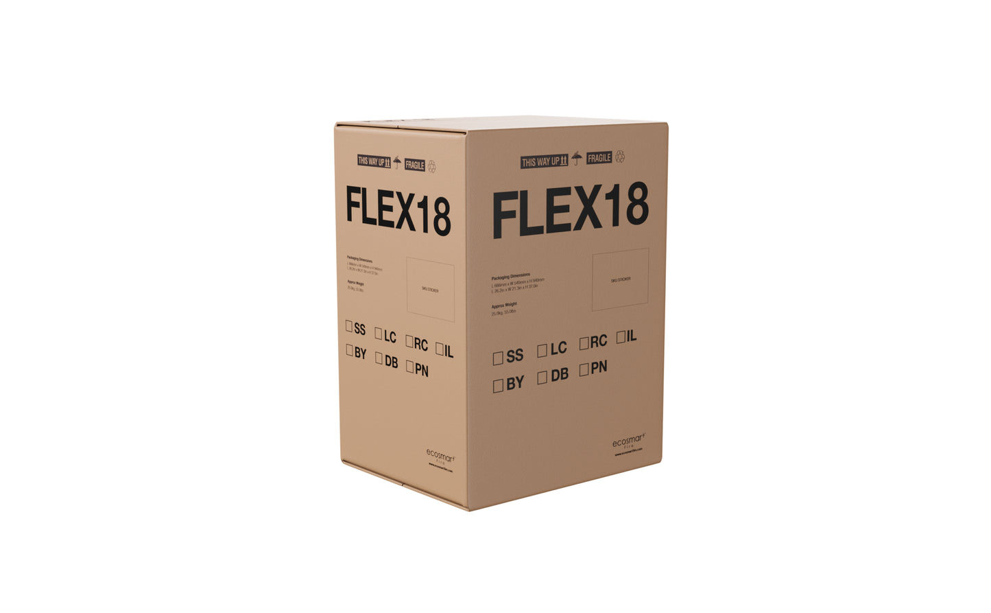 EcoSmart Fire Flex 18SS Single Sided Ethanol Fireplace Insert