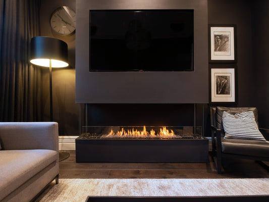 EcoSmart Fire Flex 68BY Bay Ethanol Fireplace Insert