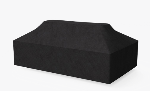 Black protective cover for Fire Table