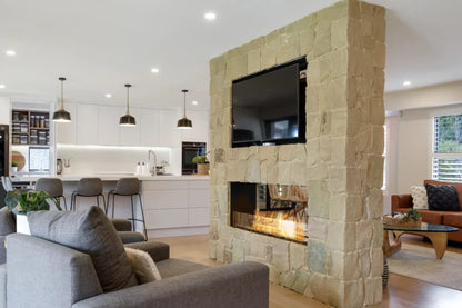 EcoSmart Fire Flex 68DB Double Sided Ethanol Fireplace Insert - 1730mm width viewing area