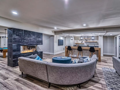 EcoSmart Fire Flex 42PN Peninsula Ethanol Fireplace Insert - 1106mm Wide viewing area