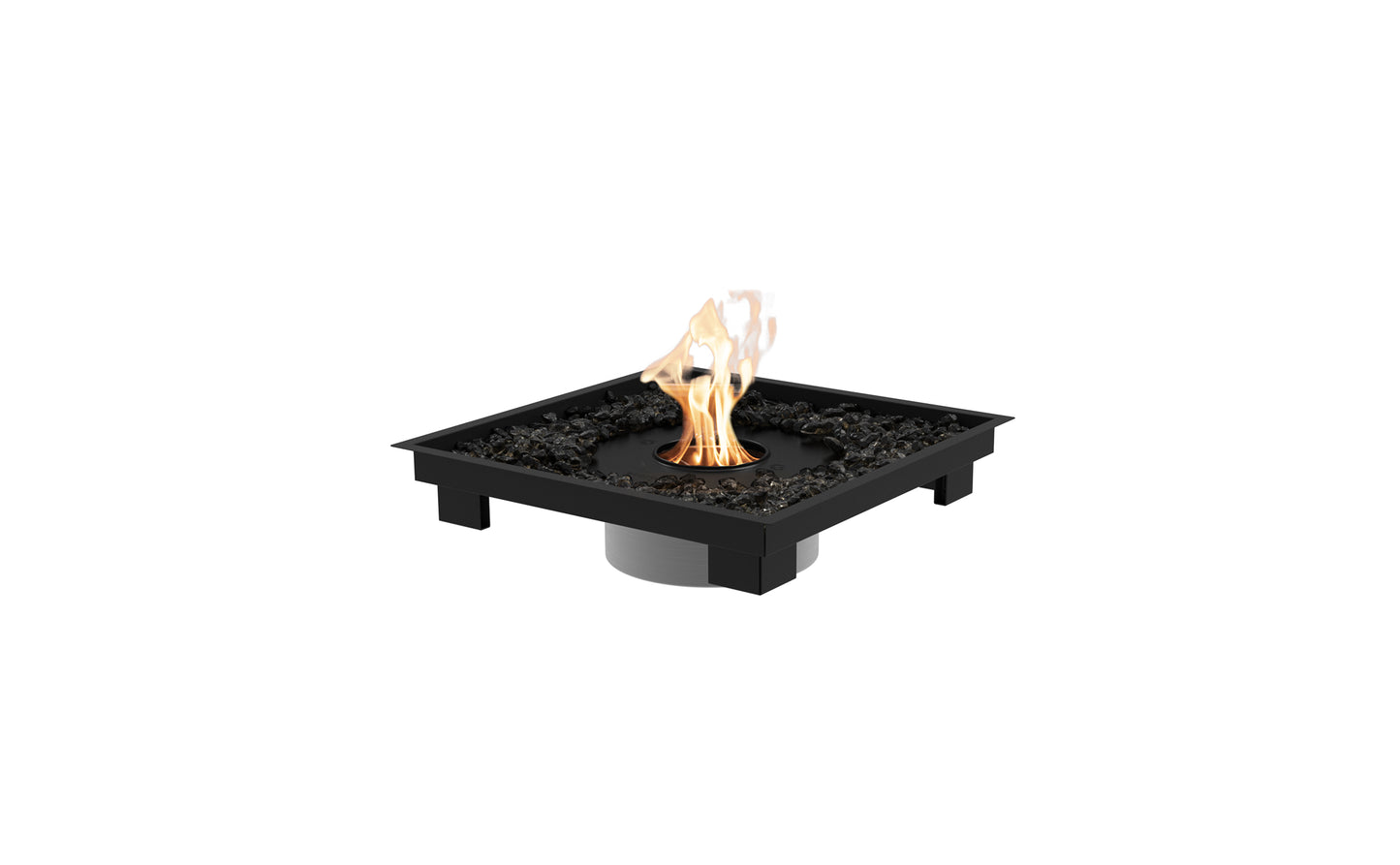 EcoSmart Fire Square 22 Ethanol Fire Pit Kit