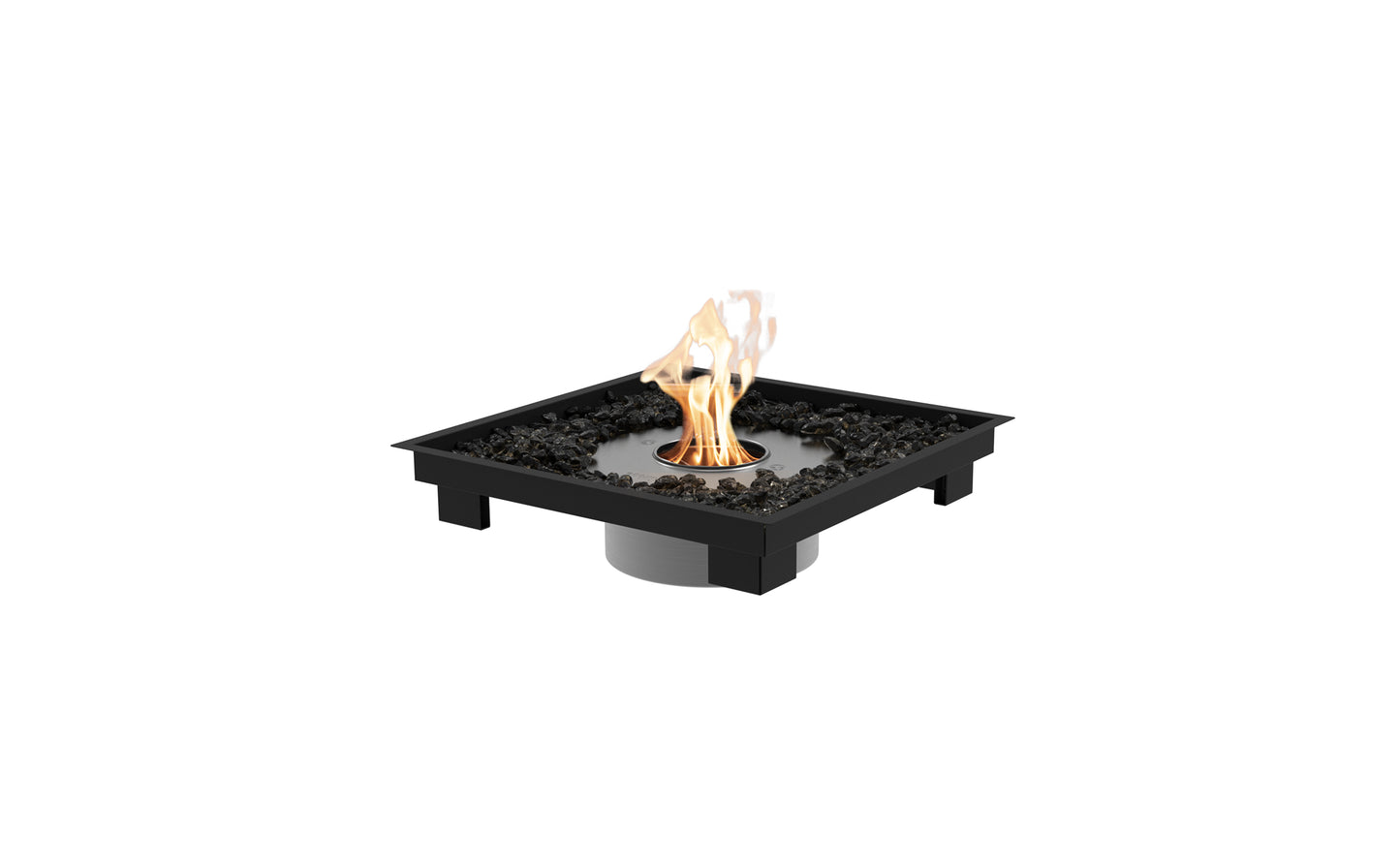 EcoSmart Fire Square 22 Ethanol Fire Pit Kit