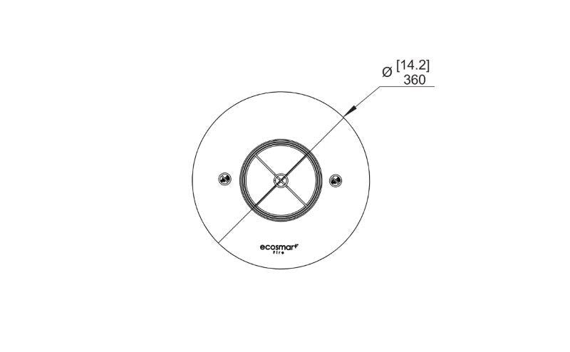 EcoSmart Fire AB8 Ethanol Burner Insert