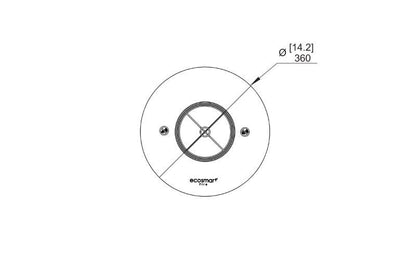 EcoSmart Fire AB8 Ethanol Burner Insert