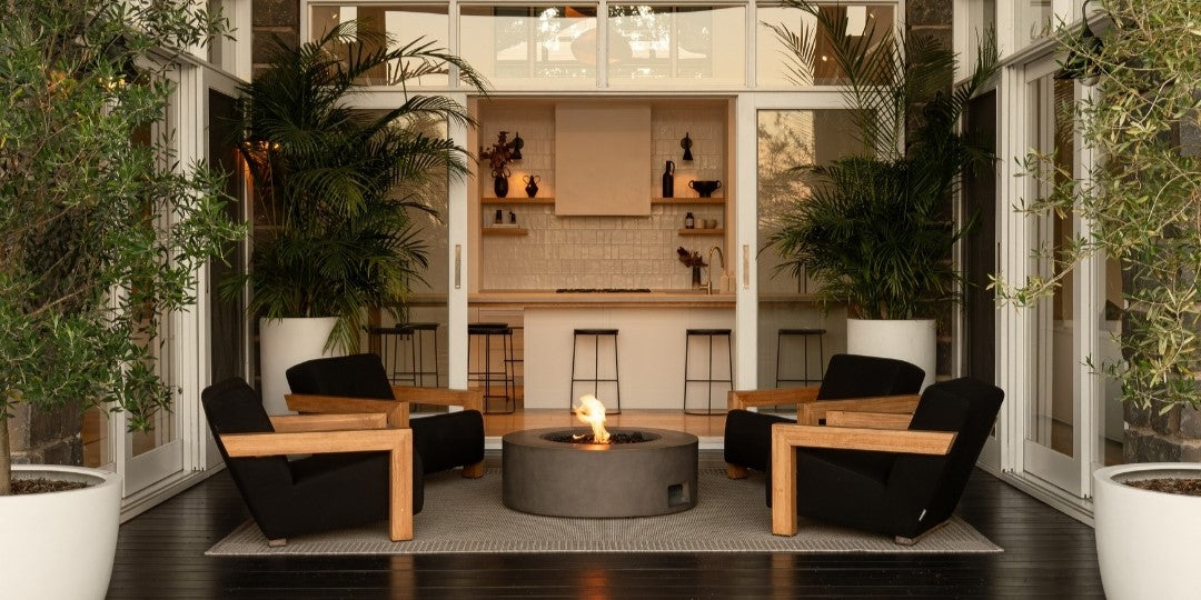 EcoSmart Fire Ark 40 Ethanol Fire Pit Table