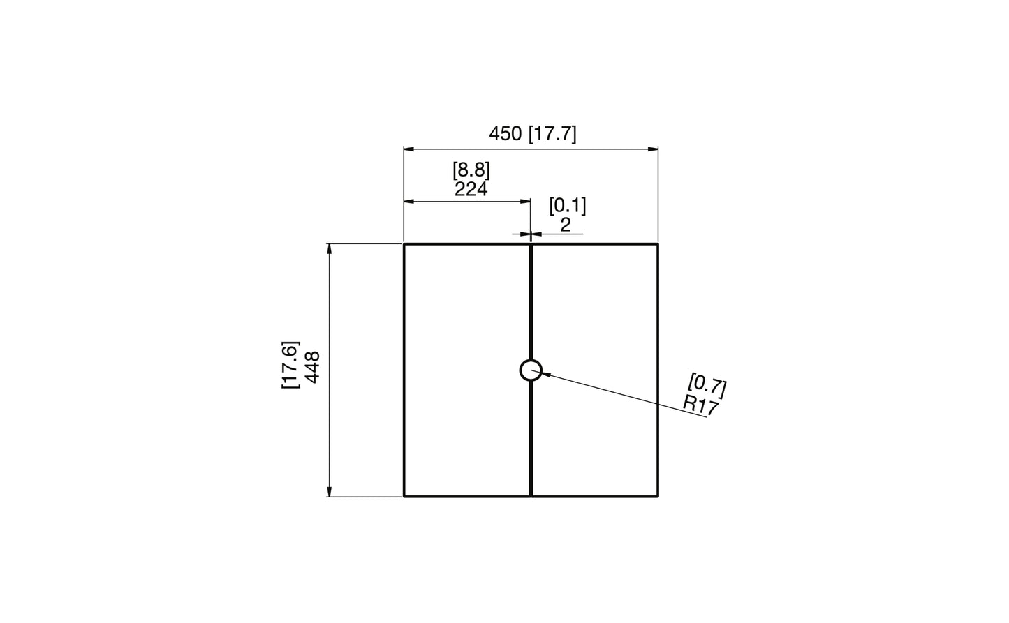 EcoSmart Fire S18 Glass Cover Plate
