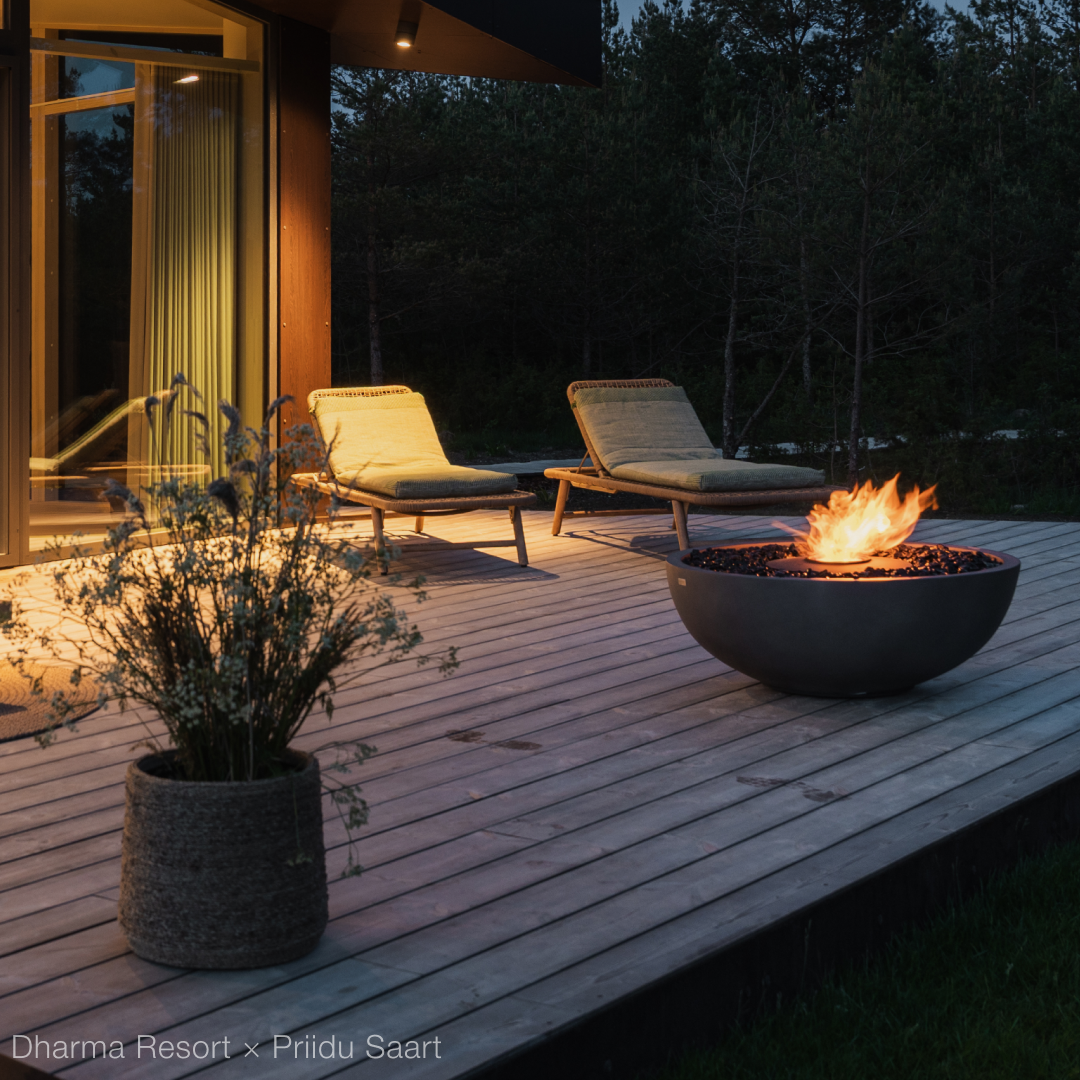 EcoSmart Fire Mix 850 Ethanol Fire Pit Bowl