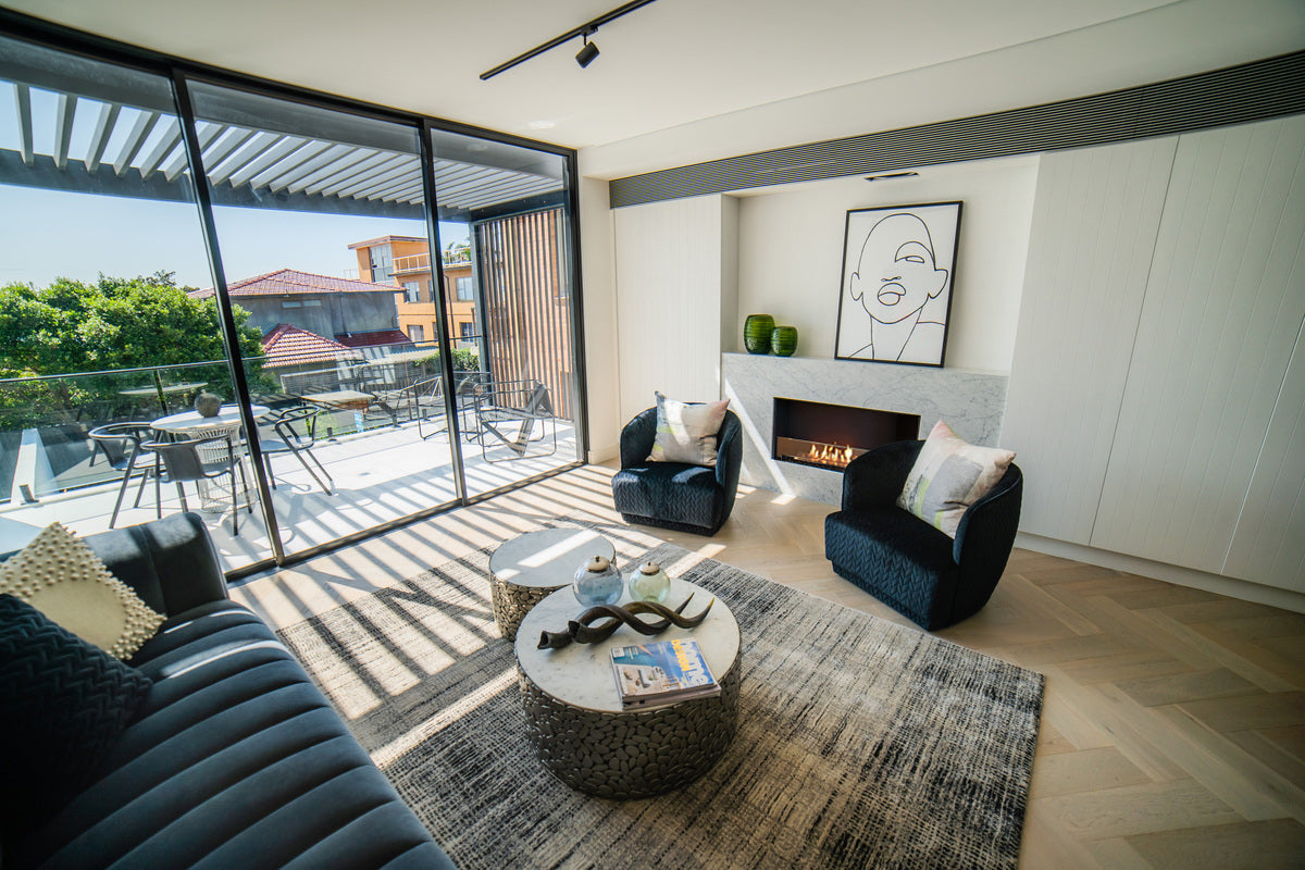 EcoSmart Fire Flex 42SS Single Sided Ethanol Fireplace Insert