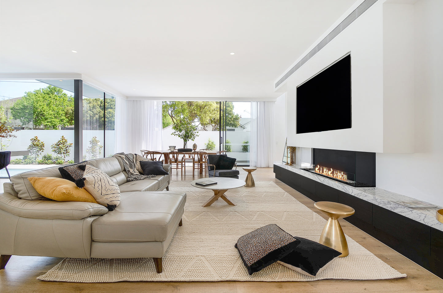 EcoSmart Fire Flex 42BY Bay Ethanol Fireplace Insert