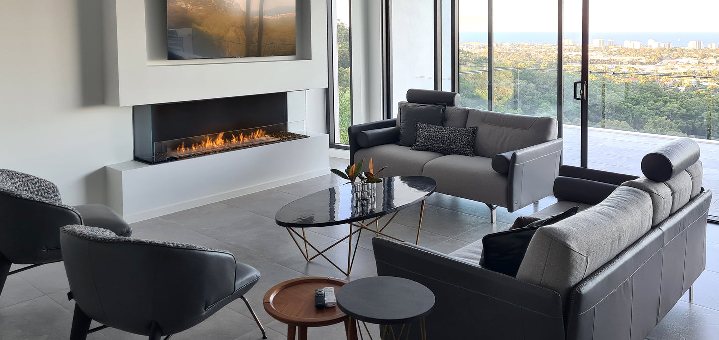 EcoSmart Fire Flex 68BY Bay Ethanol Fireplace Insert