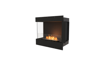 EcoSmart Fire Flex 32LC Left Corner Ethanol Fireplace Insert - 851mm width viewing area