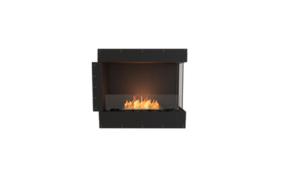 EcoSmart Fire Flex 32RC Right Corner Ethanol Fireplace Insert - 851mm width viewing area
