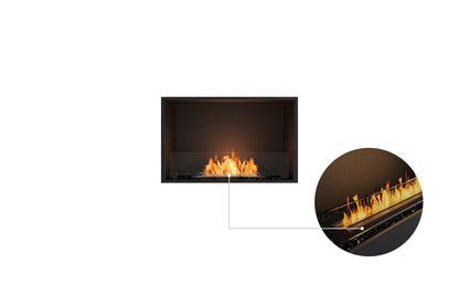 EcoSmart Fire Flex 32SS Single Sided Ethanol Fireplace Insert