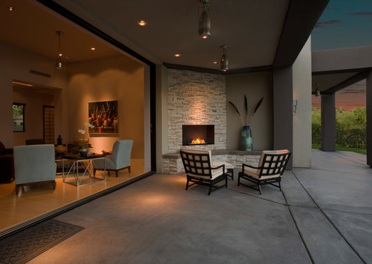 EcoSmart Fire Flex 32SS Single Sided Ethanol Fireplace Insert