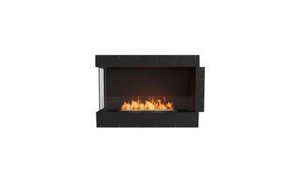 EcoSmart Fire Flex 42LC Left Corner Ethanol Fireplace Insert - 1106mm width viewing area