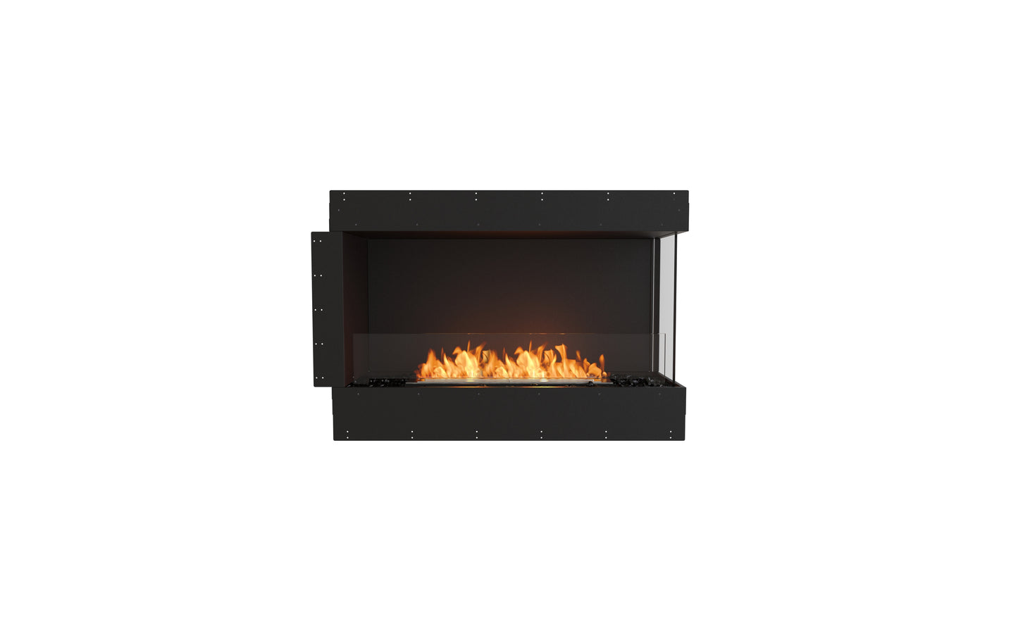 EcoSmart Fire Flex 42RC Right Corner Ethanol Fireplace Insert - 1106mm width viewing area