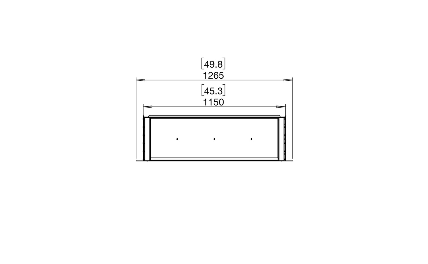 EcoSmart Fire Flex 42SS Single Sided Ethanol Fireplace Insert