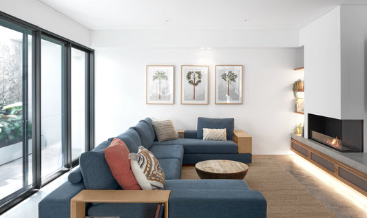 EcoSmart Fire Flex 32RC Right Corner Ethanol Fireplace Insert - 851mm width viewing area