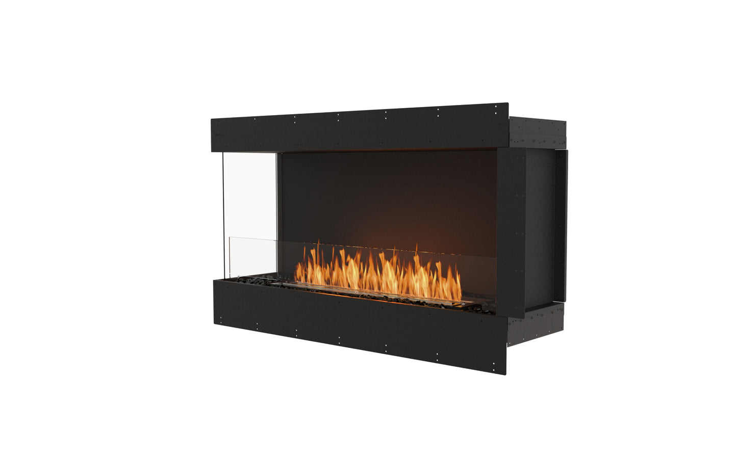 EcoSmart Fire Flex 50LC Left Corner Ethanol Fireplace Insert - 1311mm width viewing area
