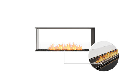 EcoSmart Fire Flex 50PN Peninsula Ethanol Fireplace Insert - 1311mm width viewing area