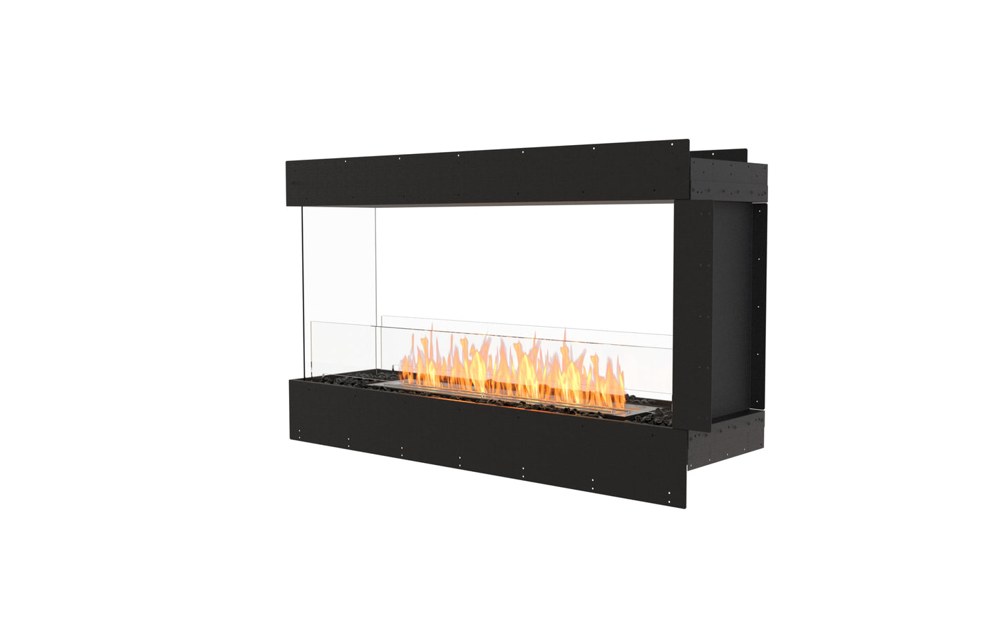 EcoSmart Fire Flex 50PN Peninsula Ethanol Fireplace Insert - 1311mm width viewing area