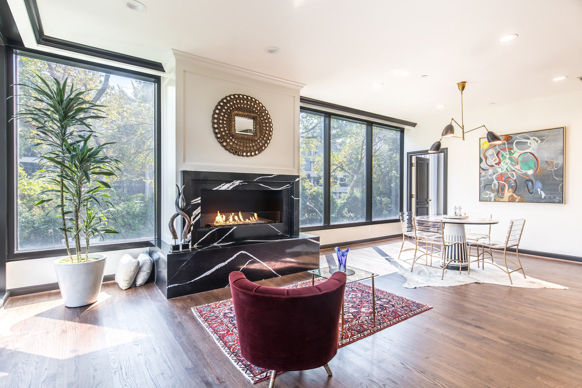 EcoSmart Fire Flex 50SS Single Sided Ethanol Fireplace Insert