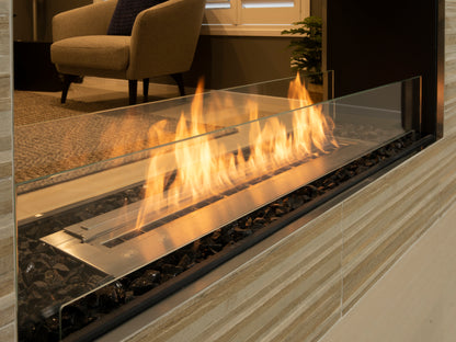 EcoSmart Fire Flex 68DB Double Sided Ethanol Fireplace Insert - 1730mm width viewing area