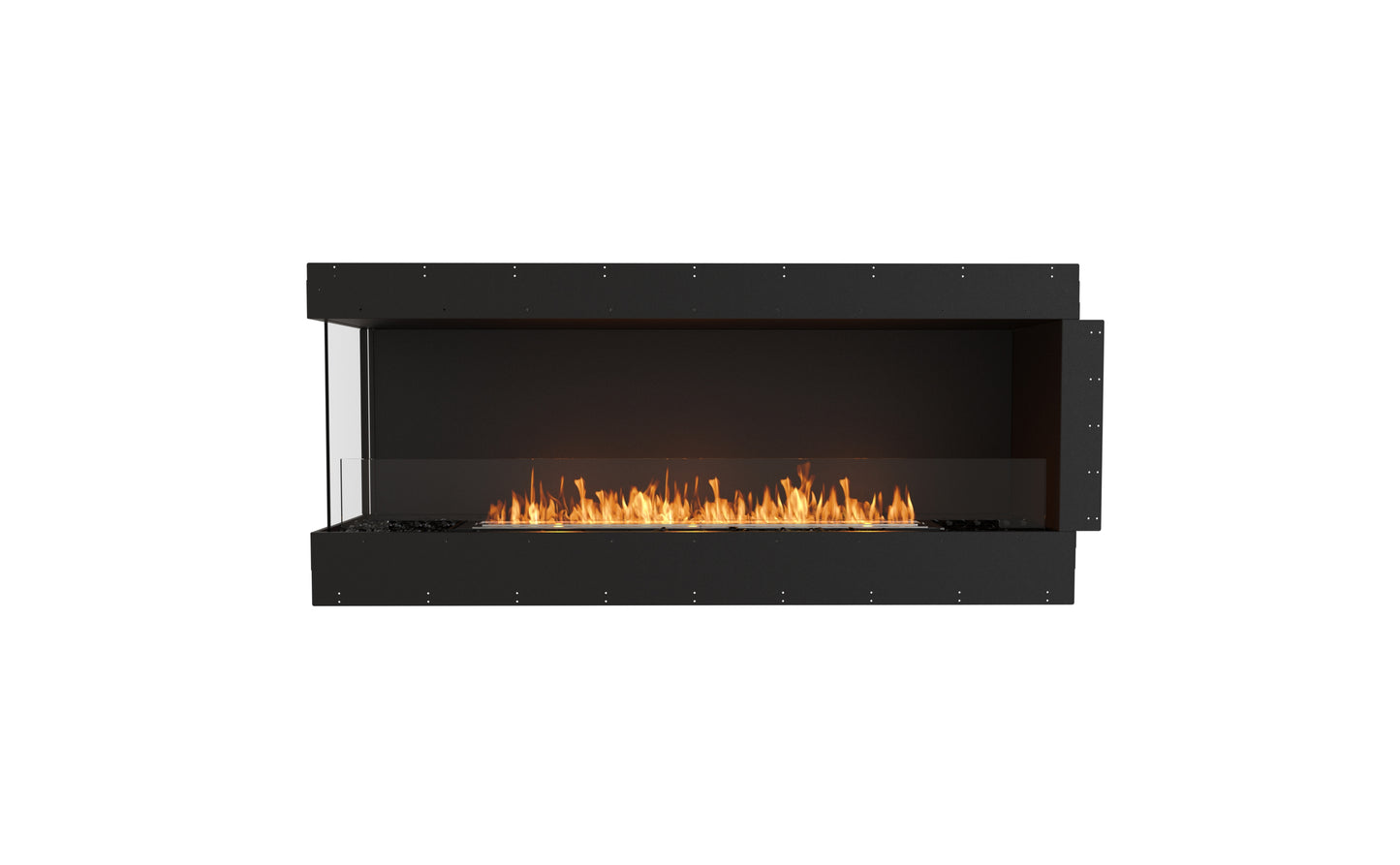 EcoSmart Fire Flex 68LC Left Corner Ethanol Fireplace Insert - 1771mm width viewing area