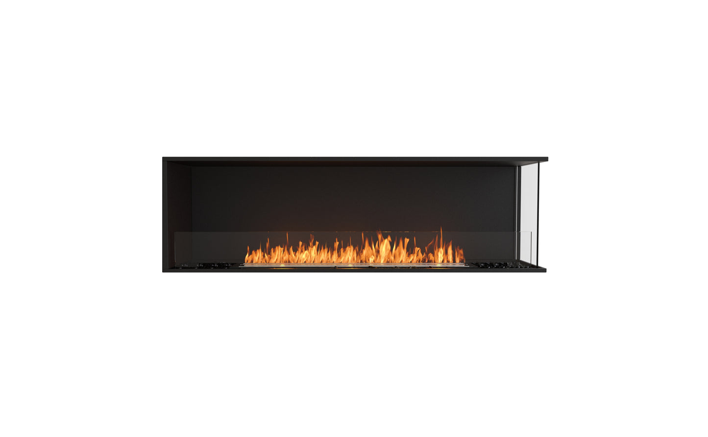 EcoSmart Fire Flex 68RC Right Corner Ethanol Fireplace Insert - 1771mm width viewing area