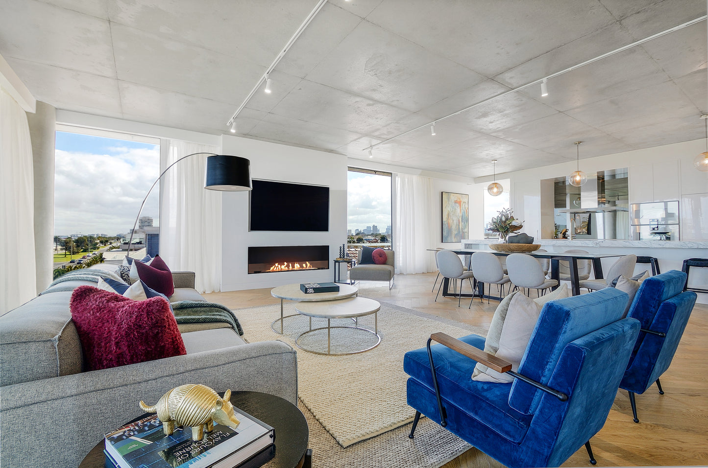 EcoSmart Fire Flex 68SS Single Sided Ethanol Fireplace Insert