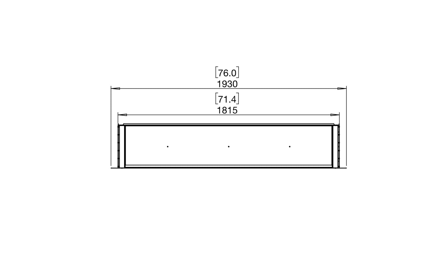 EcoSmart Fire Flex 68SS Single Sided Ethanol Fireplace Insert