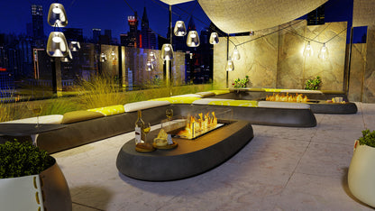 EcoSmart Fire Linear 50 Ethanol Fire Pit Kit