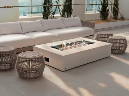 EcoSmart Fire Wharf 65 Ethanol Fire Pit Table
